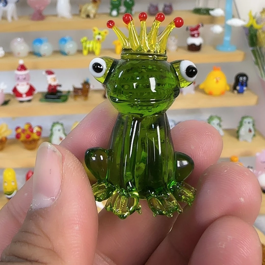 【闪购商品】琉璃手工艺品青蛙王子