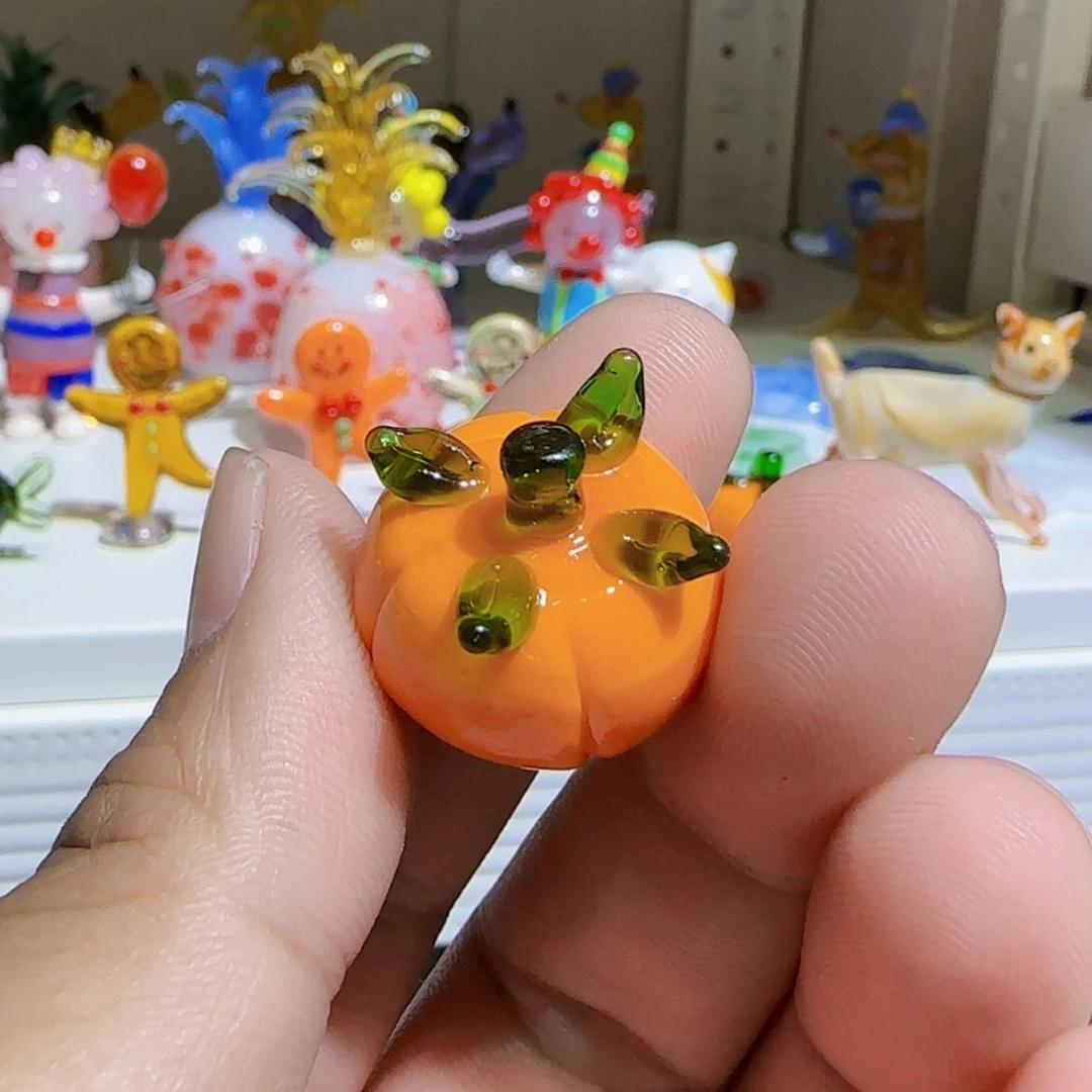【闪购商品】琉璃手工艺品小柿子