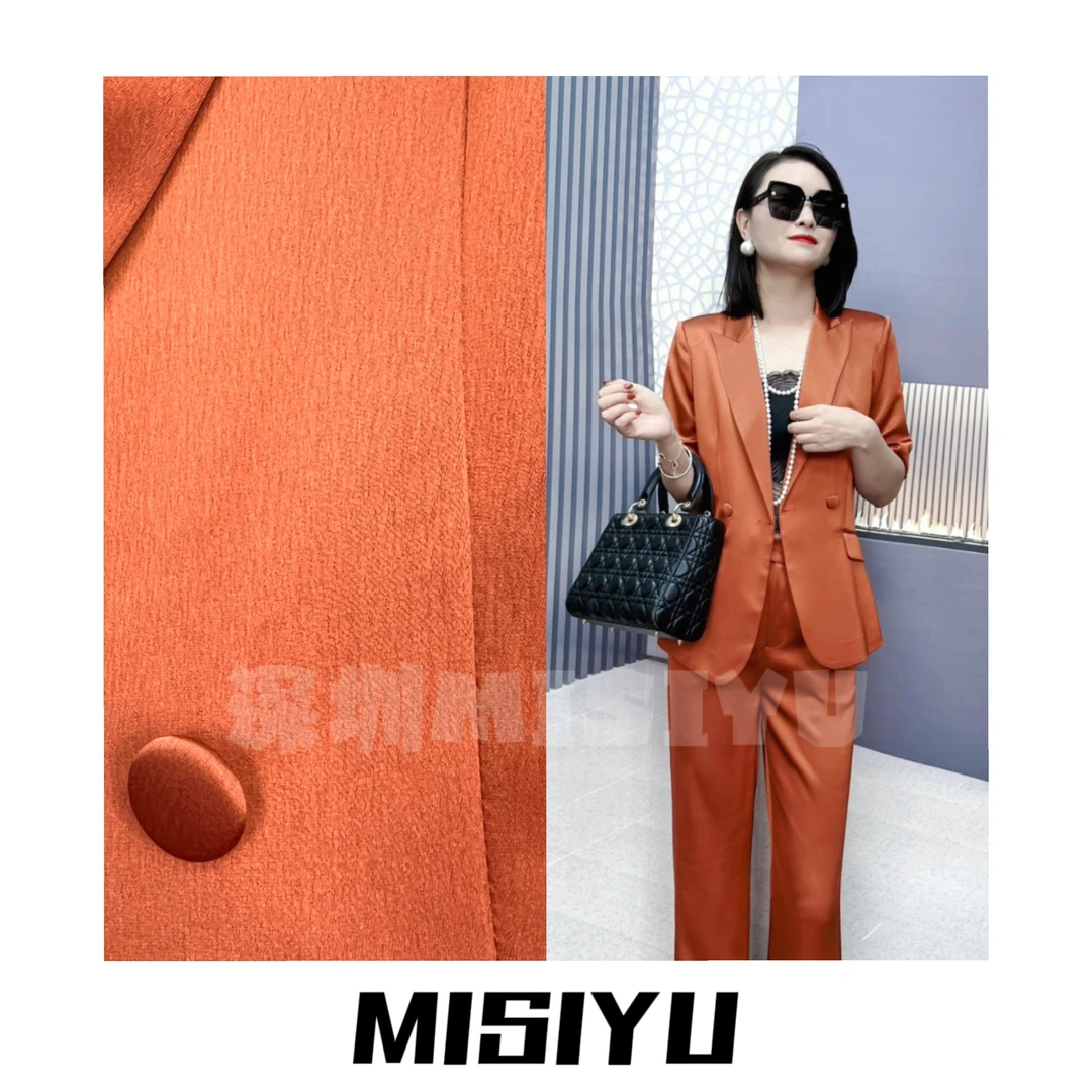【MISIYU】简约双扣 2024新品 轻奢气质时尚显瘦西装套装JP24428