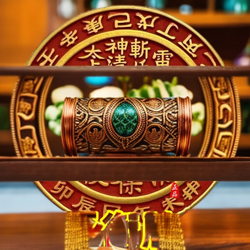 铜合金吊坠 高档时尚铜古风不掉色刻字传承情侣吊坠实心男士女款