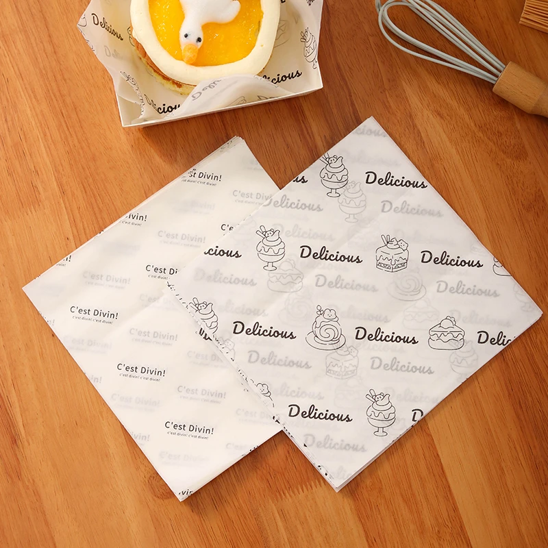 18cm蛋糕垫纸吸油纸防油纸隔油硅油纸汉堡面包纸烘焙托盘食品油纸