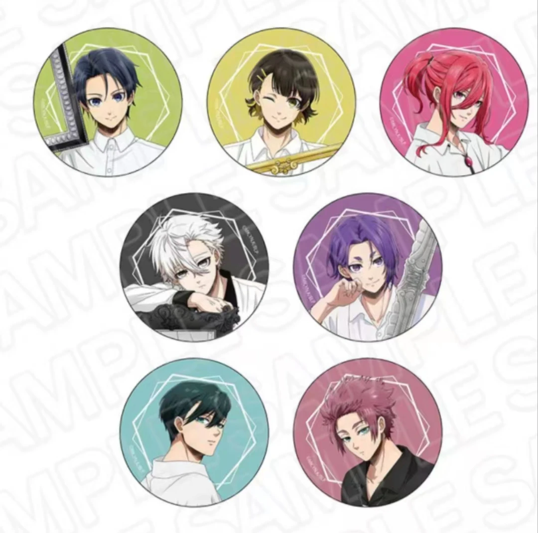 国潮玩具【蓝色监狱】蓝锁画框系列吧唧徽章（代拆）