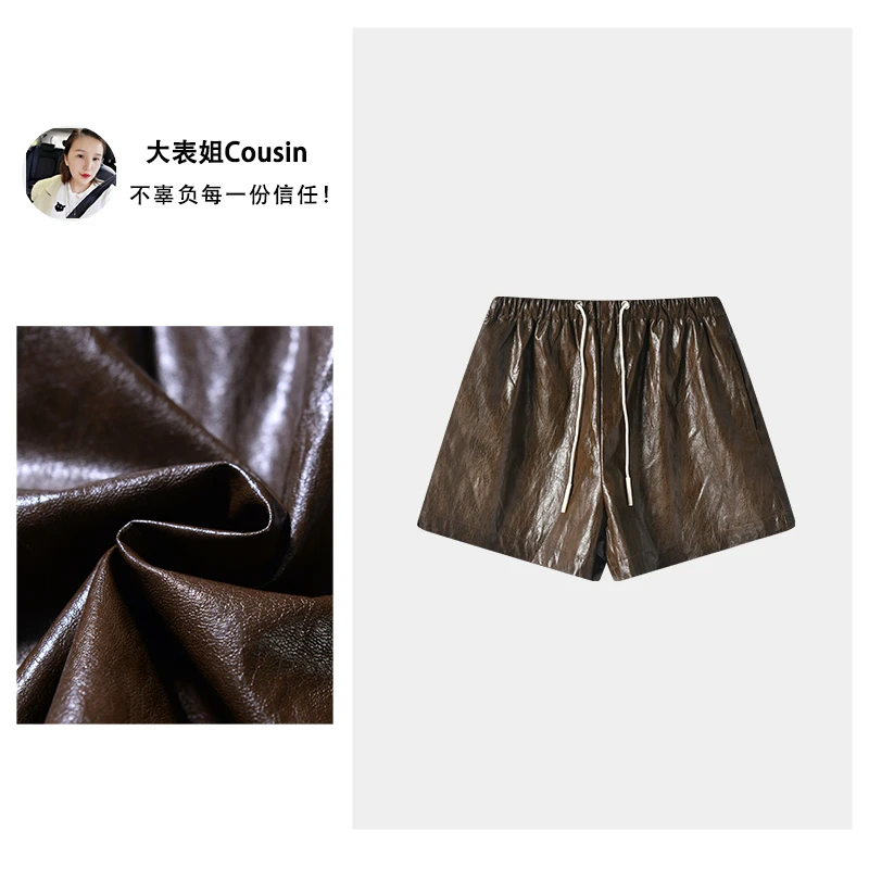 D.cousin大表姐 秋季高级感极简休闲短裤29037
