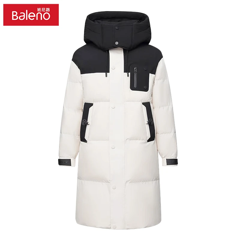 【东哥已谈】班尼路Baleno男女情侣款潮流羽绒服9824408M739