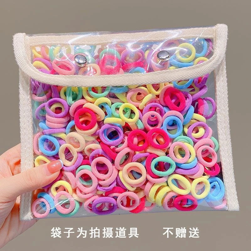 儿童宝宝皮筋不伤发弹性好毛巾圈可爱高颜值小号发圈女童头绳发饰
