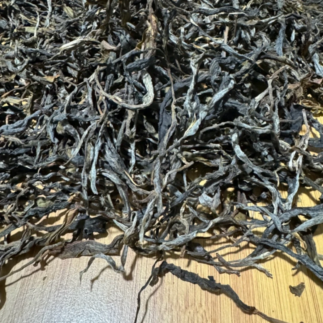 500克自家头春古树晒青散料袋装生普古树普洱茶