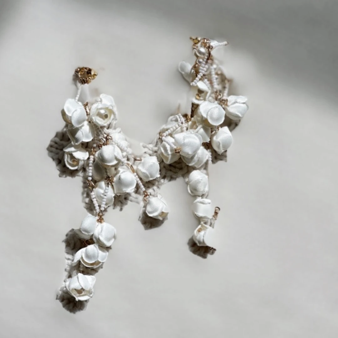 合金耳饰 muli时尚复古铃兰吊坠耳环