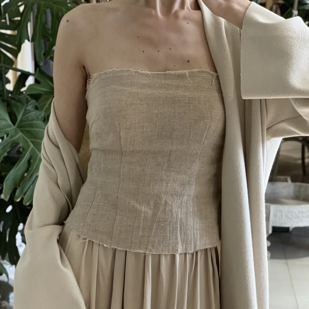 muli麻麻抹胸打底