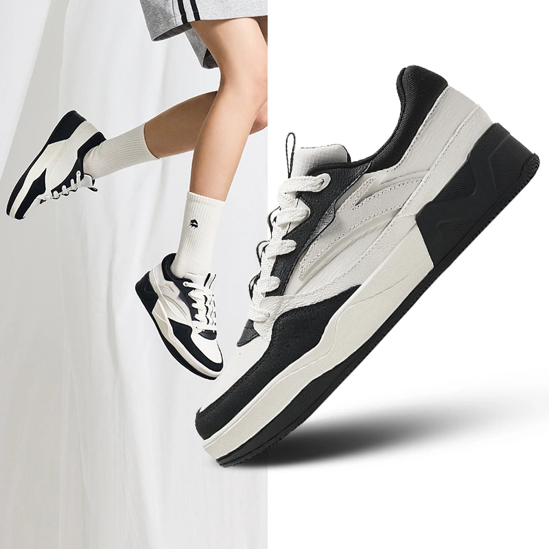 【真香星期四】安踏C37丨0感板鞋2024夏季新款增高软底休闲运动鞋