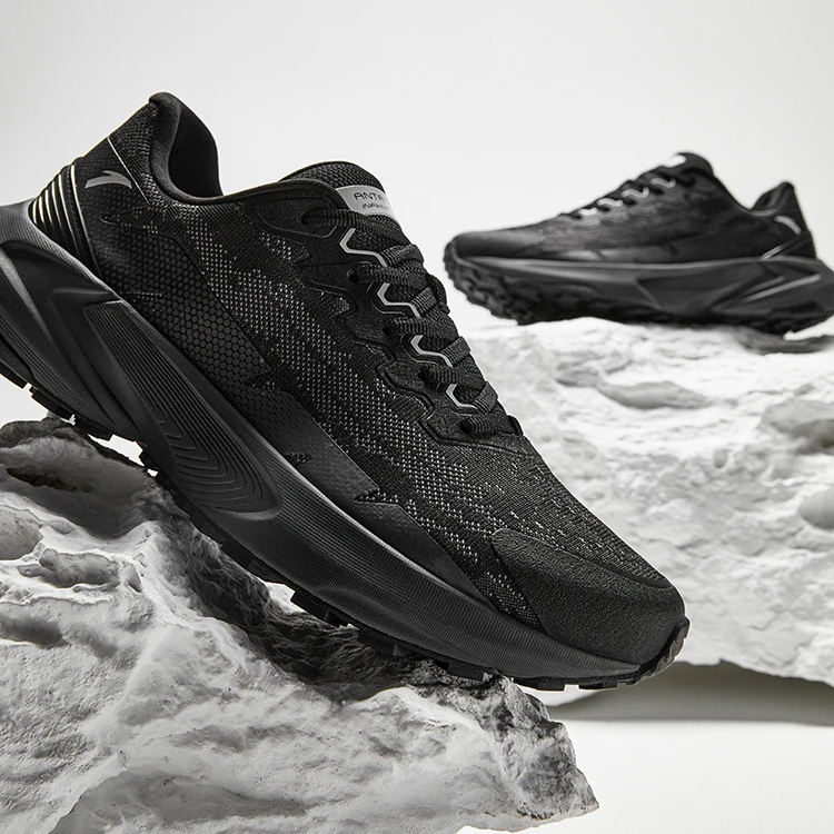 安踏祁连丨户外越野跑步鞋男款耐磨防滑登山徒步运动鞋休闲减震