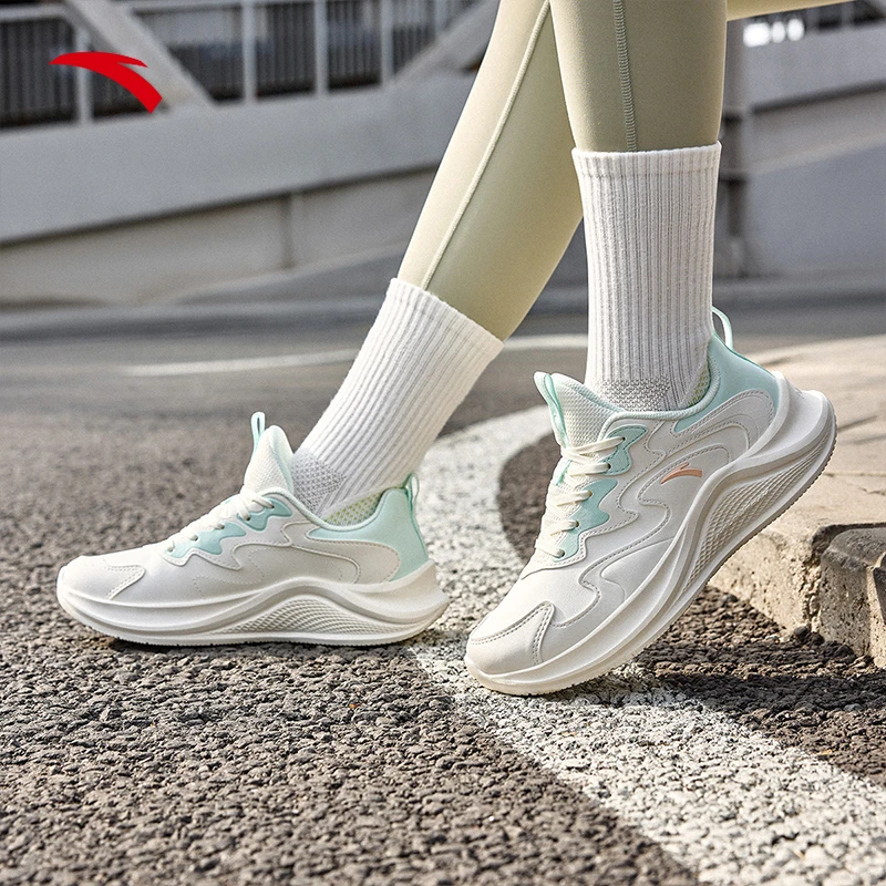 【秋冬革面】安踏漫步跑鞋女鞋软底运动鞋女2023新款秋季官方运动鞋