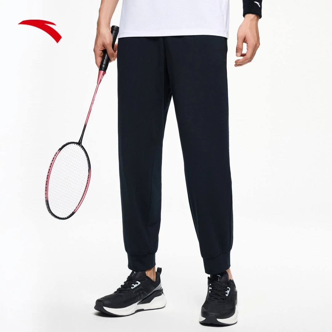 安踏新款秋季防晒裤男夏季透气运动裤跑步训练健身裤子152427324