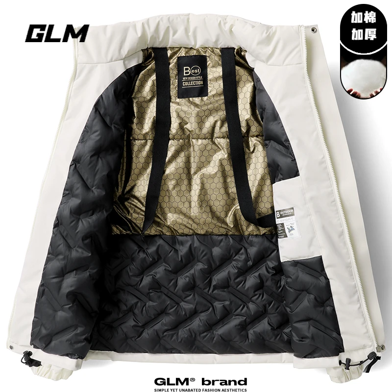 GLM【敖瑞鹏代言】反季清仓棉服男款冬季加厚保暖男装棉袄棉衣外套