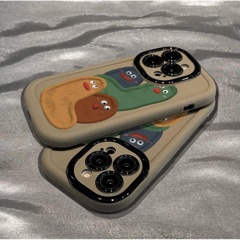 搞怪虫子适用苹果15/14手机壳11iphone13pro女12华为vivo小米oppo
