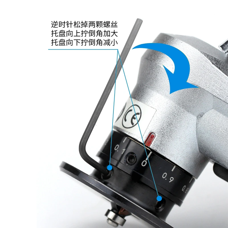 气动倒角机迷你倒角机内孔倒角R角C角钢用铝用木工家具亚克力修边