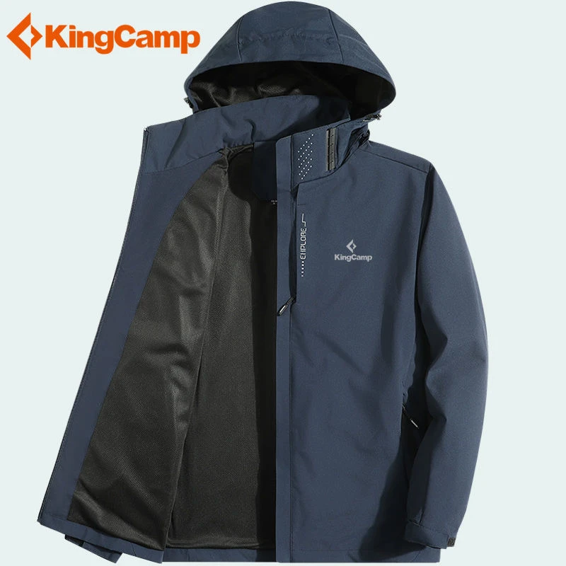KingCamp冲锋衣男女春秋季防风防水登山服户外运动风衣外套夹克潮