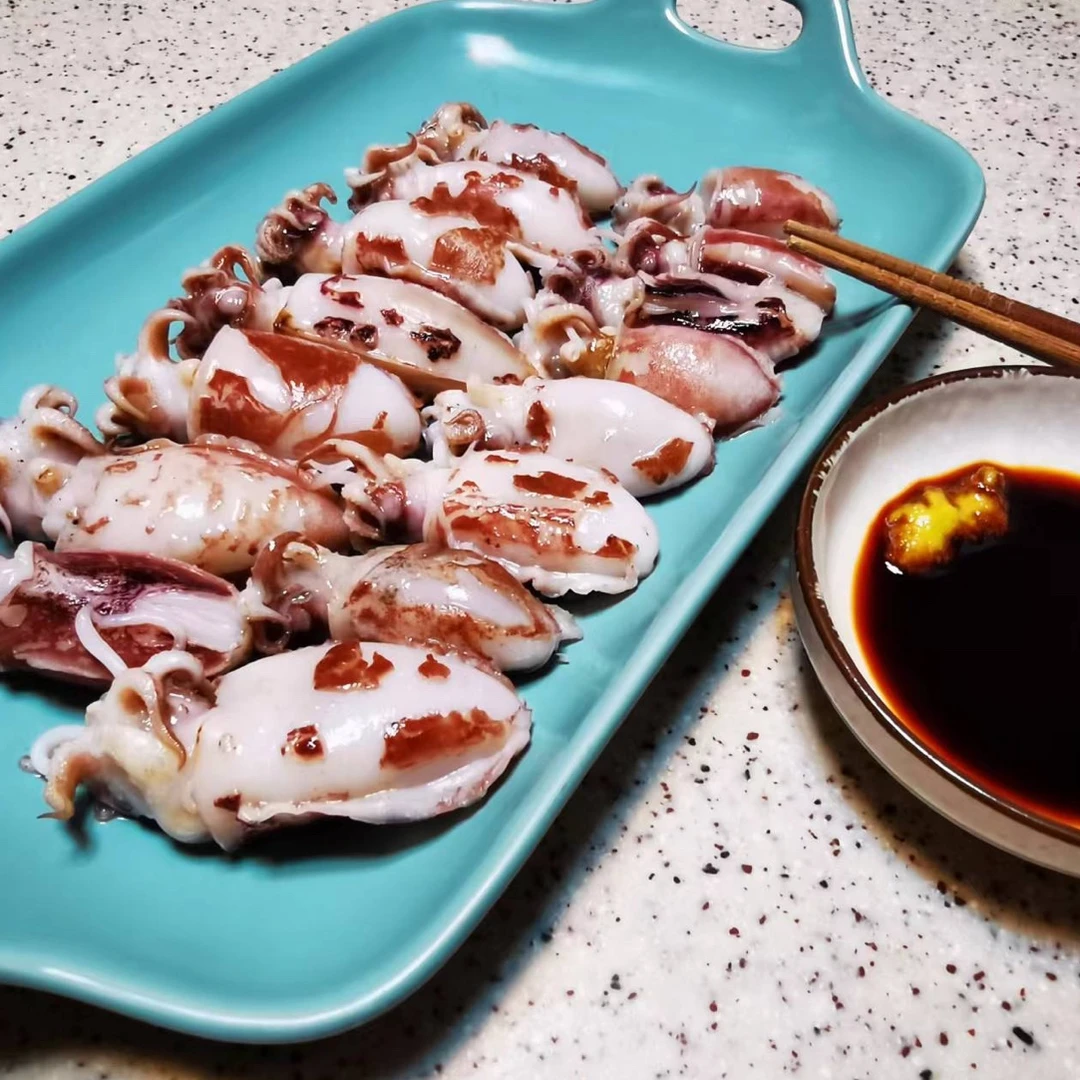 彬哥Bingo东海墨鱼仔目鱼仔小墨鱼小乌贼长拐子1000g