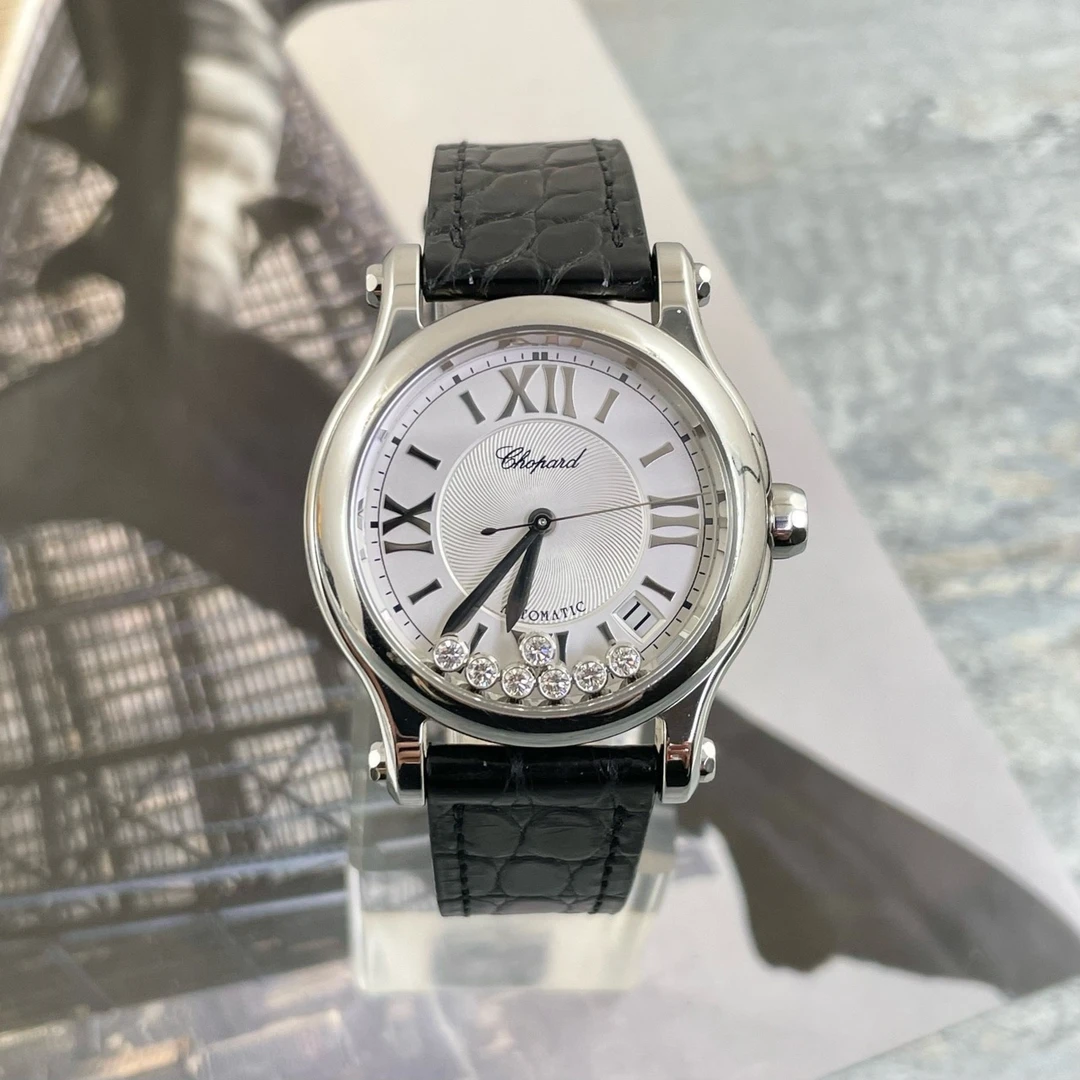 99新 Chopard/萧邦 19年全套 36mm  萧邦278559-3001 机械 精钢