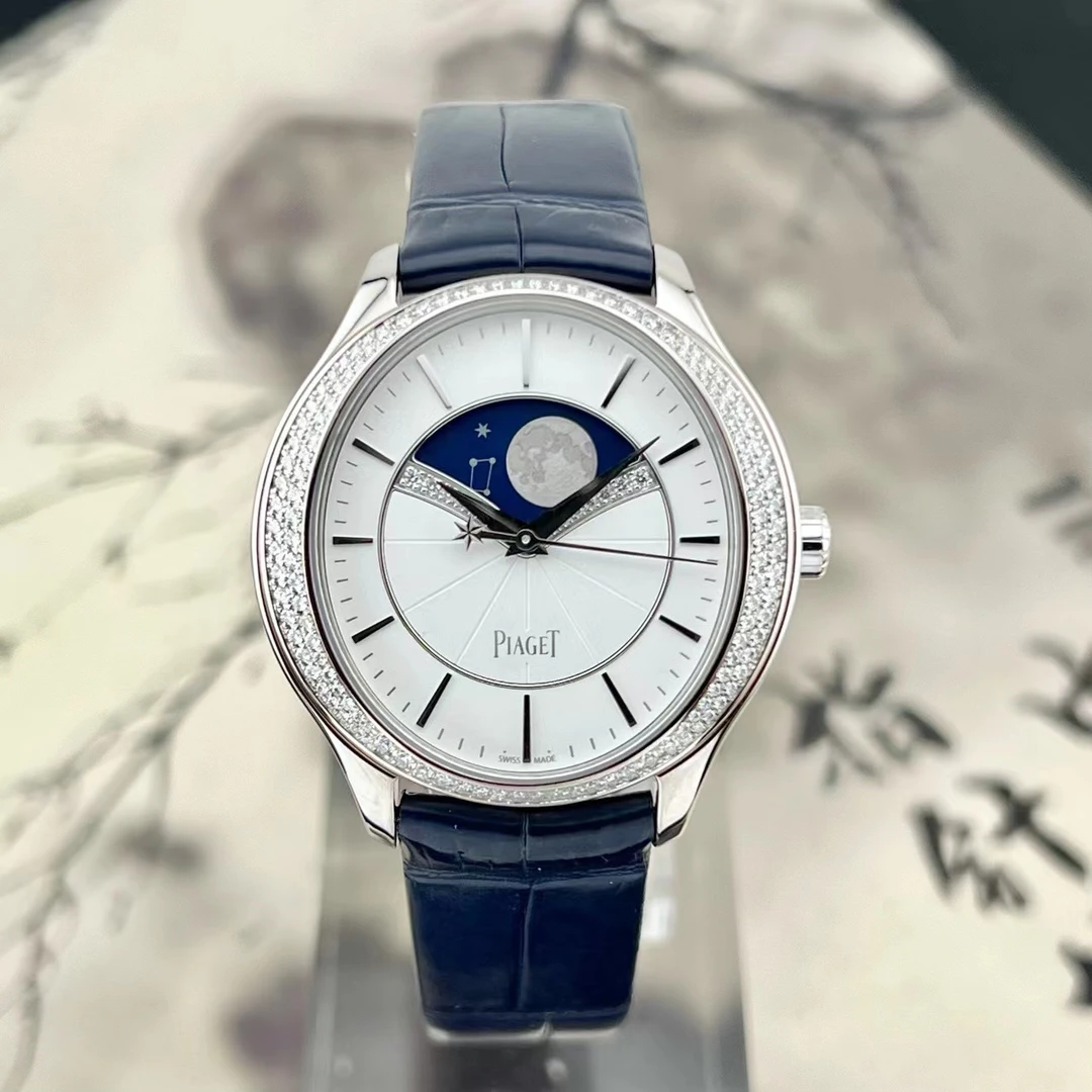 99新 Piaget/伯爵 单表 珠宝系列 36mm G0A40111 白金 原镶钻