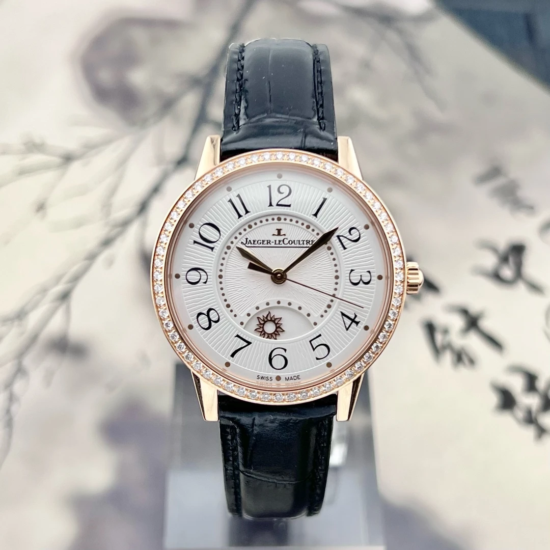 99新 Jaeger-LeCoultre/积家 拆单 34mm 约会 3442430玫瑰金昼夜