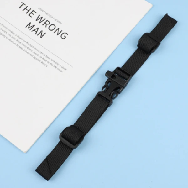 书包肩带固定前扣