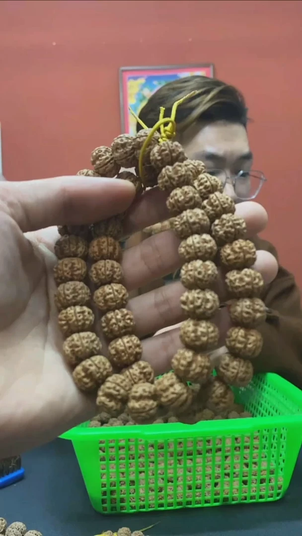 【闪购商品】金刚菩提手串凹底梅花精选14毫米
