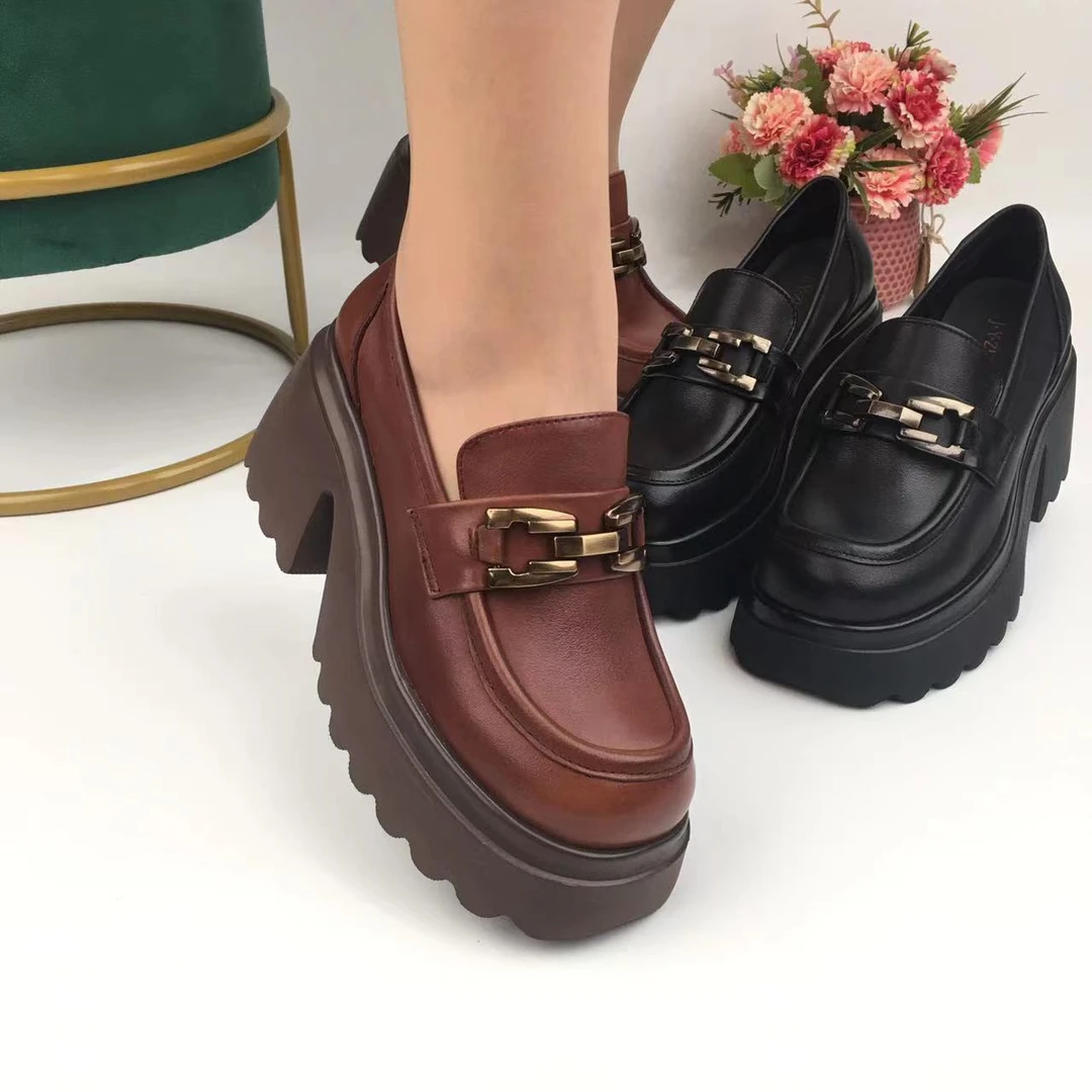 赛 6501真皮时尚单鞋