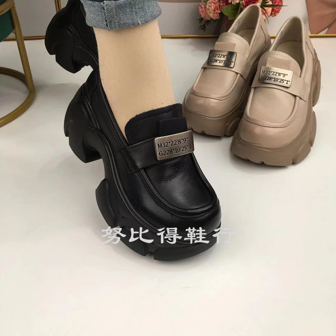 百311纯牛皮英伦风时尚女鞋