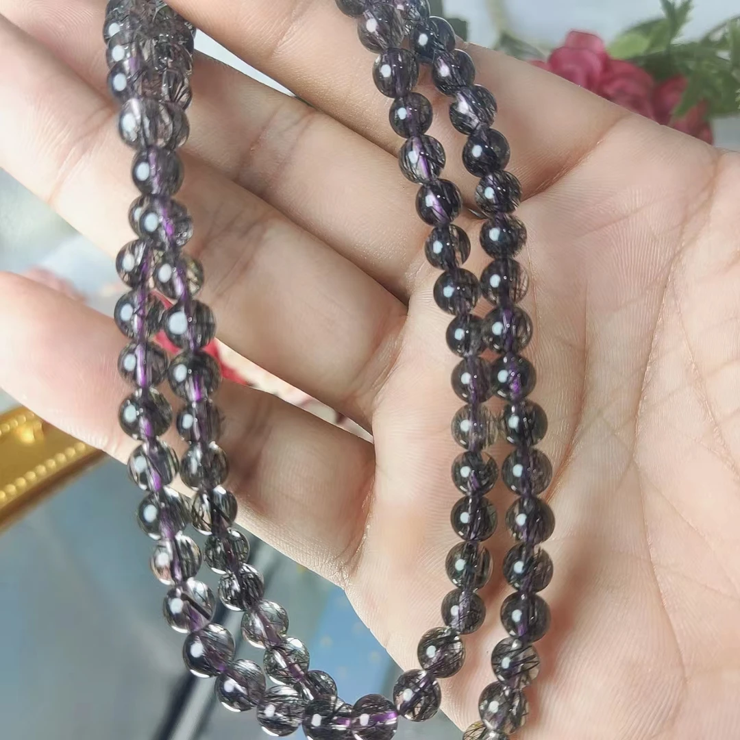 【阿波严选】天然发晶多圈手链-多样性发一C027