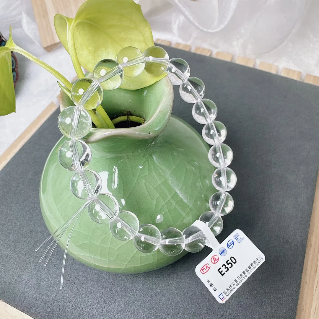 【阿波严选】天然白水晶手链-E350