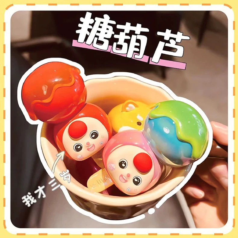 【拆盒】baby three娃三岁小馋猫系列盲盒潮玩