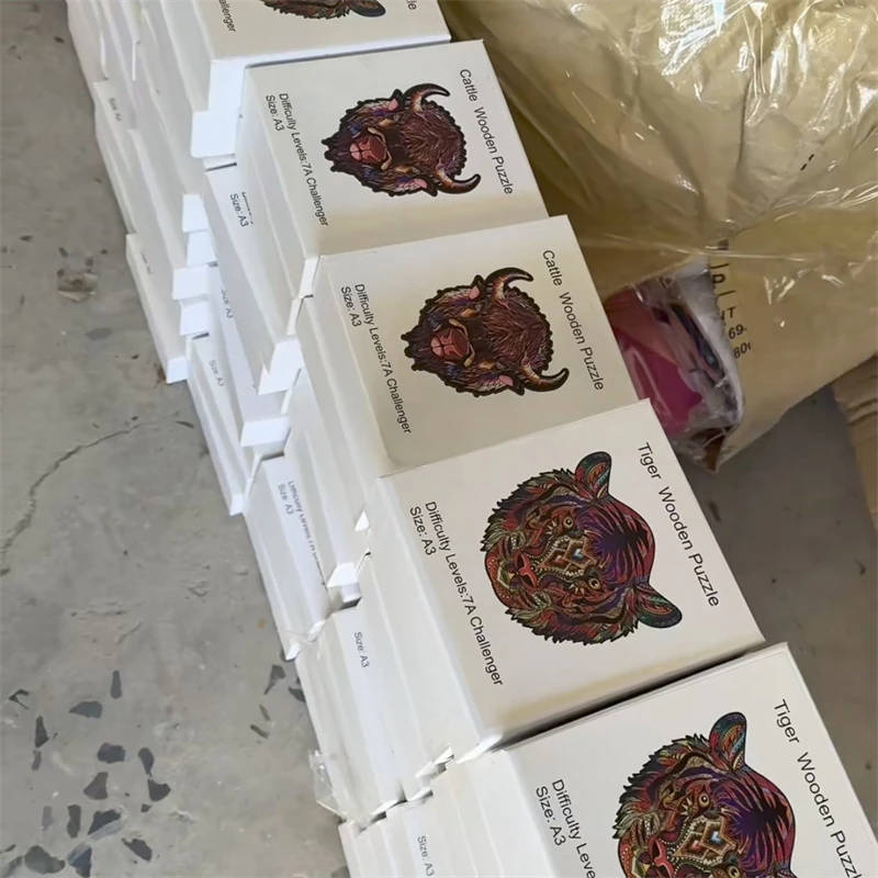 发2盒！A3异形拼图 【周五】