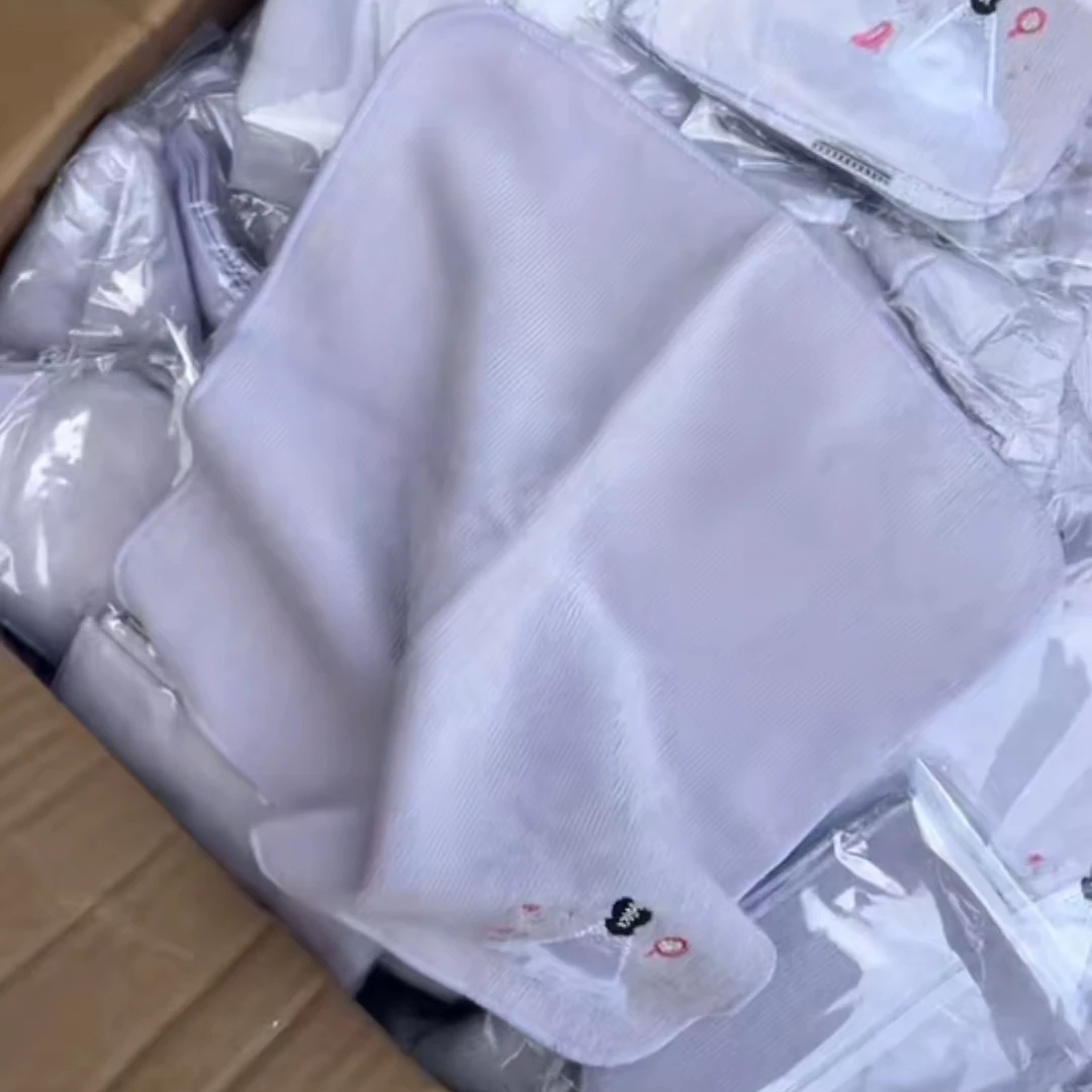 发4！紫色毛巾卡通方巾