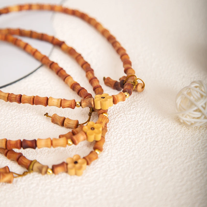 非金属木质手链 手工时尚百搭气质款新中式古风简约小众设计师ins