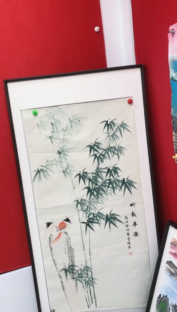 【闪购商品】绘画曾娟（竹报平安8个平尺）