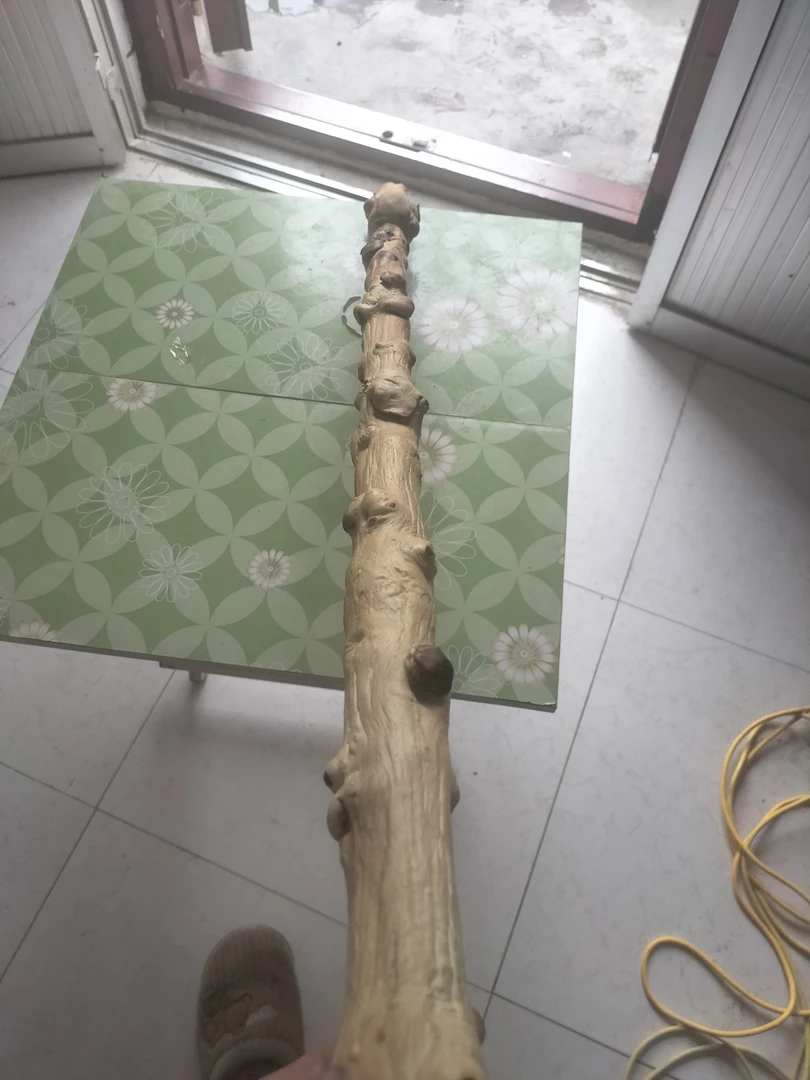 北降龙木，把玩短棍，长8.5/大头3.2/小头3.0厘米