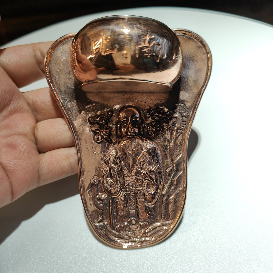 紫铜水盒适用于百灵笼云雀笼长宽8.5cm*10cm