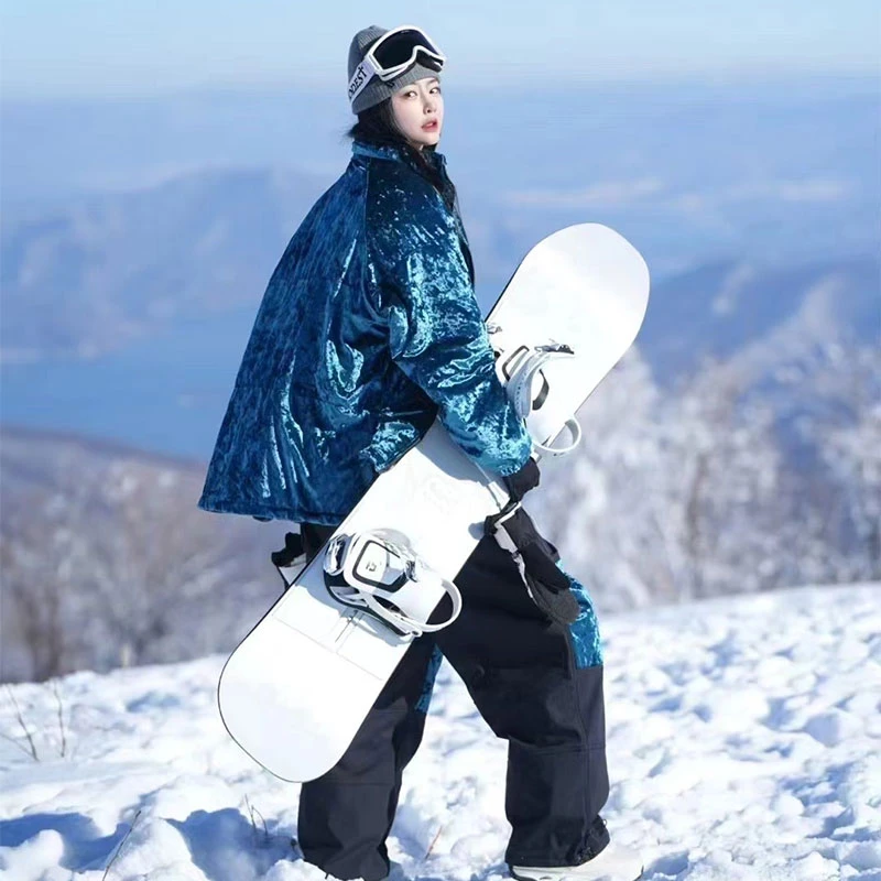 特价雪服套装 加厚加棉加绒宽松 滑雪服男女同款