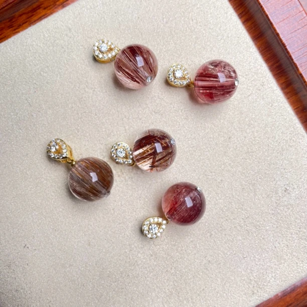 【艺品堂】12mm+ 发 晶晶圆珠项链 多样性发一