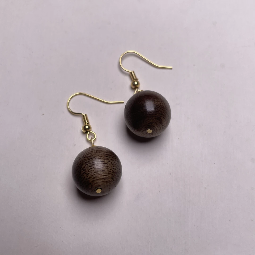 【艺品堂】15mm+香香耳饰 圆珠耳饰 多样性发一对