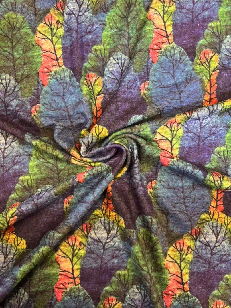 【枝繁叶茂】阳离子糯米绒秋冬连衣裙打底衫加绒加厚保暖衣四面弹