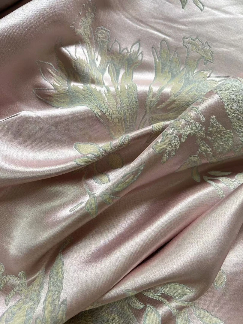 人丝提花织锦 面料 新中式国风