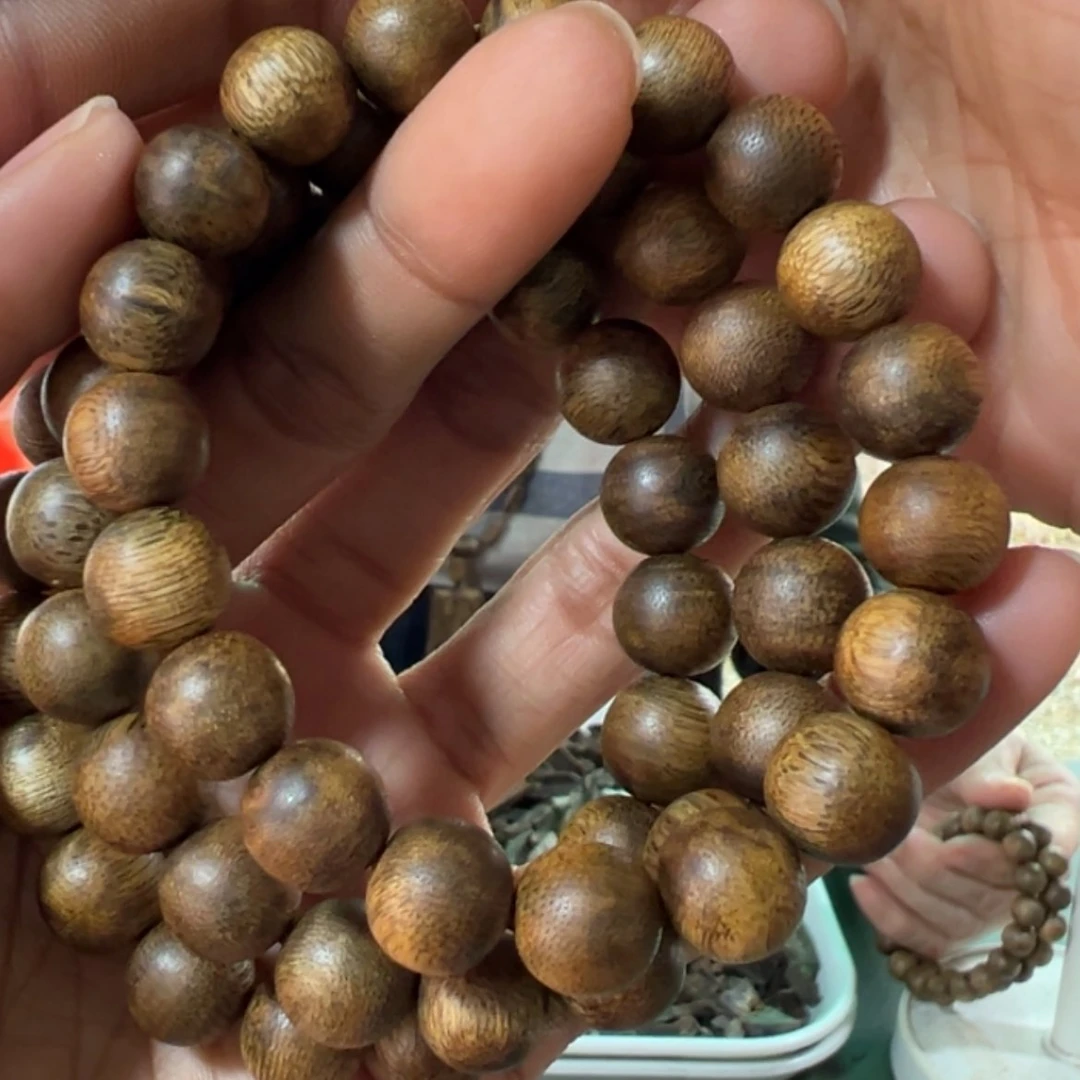 【闪购商品】沉香手串乌身卡1.1/7g+单圈多样性发一条