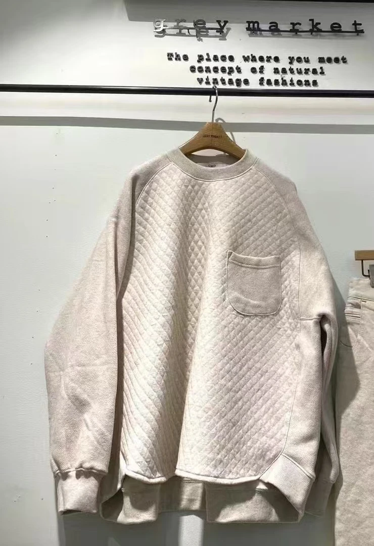 东大门正品蝴蝶结家插肩双拼面料卫衣（no退no换）