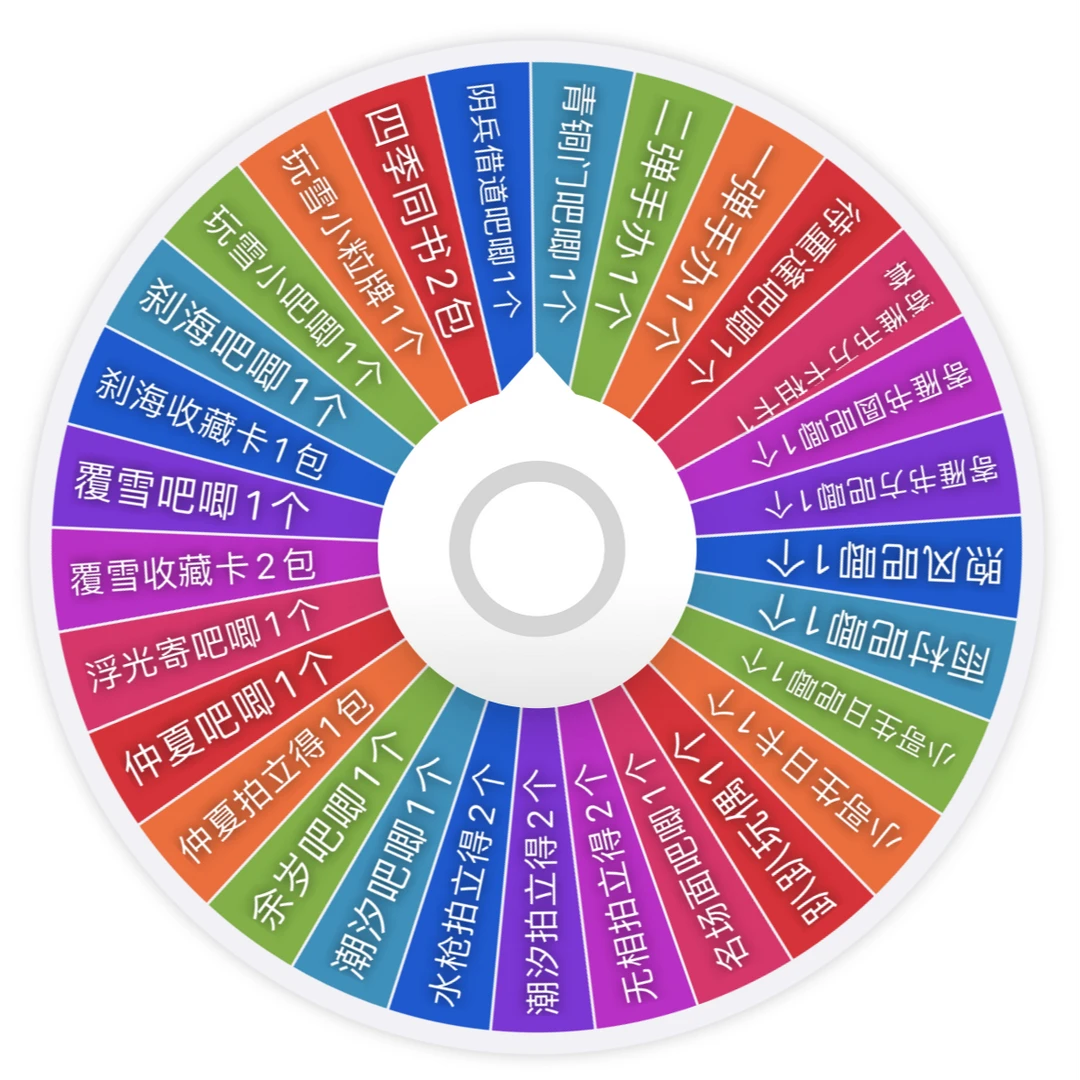 【超级大转盘】盗墓笔记大乱斗盲盒池吧唧收藏卡徽章张起灵吴邪