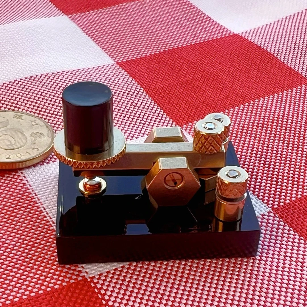 【DIY】CW迷你mini小电键 精致小巧 收藏把玩均可 可实现CW通联