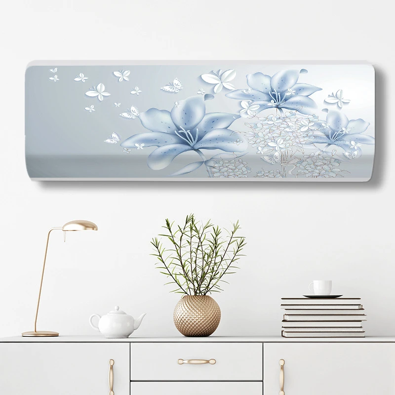 全包挂式空调罩挂机防尘罩弹力挂机罩空调保护套格力美的海尔布艺