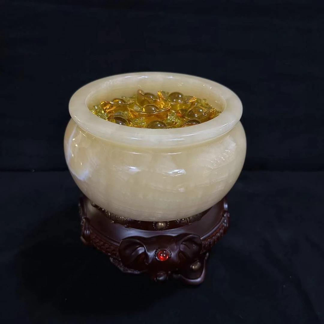 【聚宝盆】创意家居物件酒柜装饰电视柜两旁摆设创意时尚家居摆件