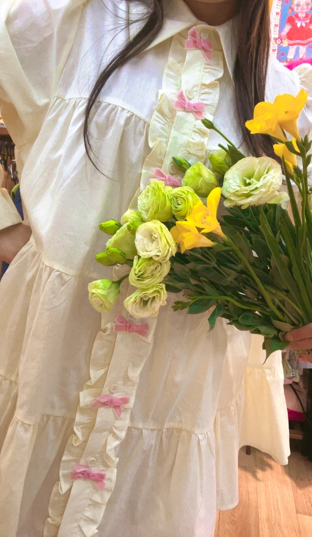 【西江月】{链接款004}奶黄泡芙衬衫