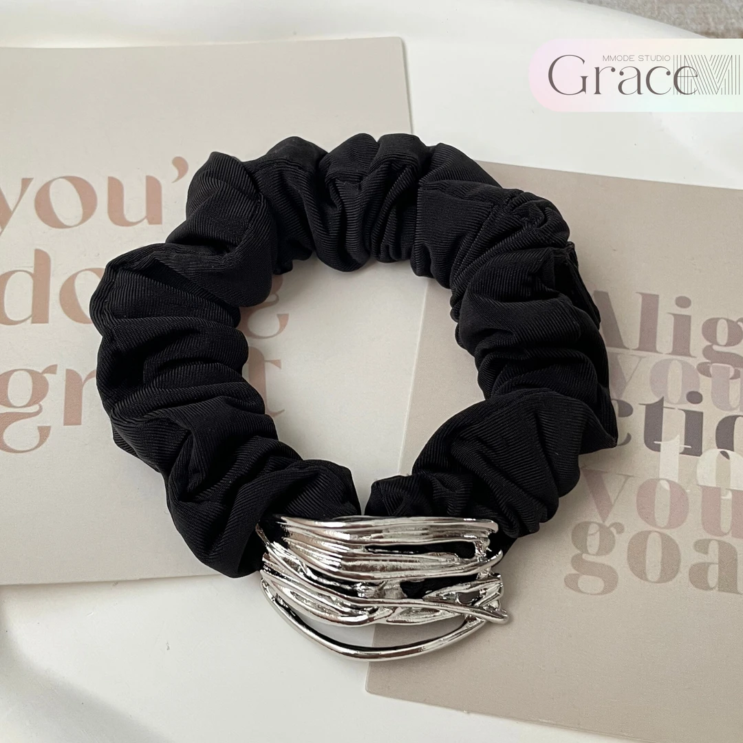 「星河交错」赫本系列-韩国24夏季新款百搭气质发绳发圈肠圈韩版